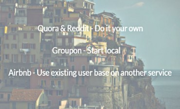 How online startups like Quora, reddit and Airbnb acquire their first users