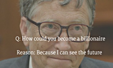 Not Jobs, Bill gates predicted about online & tech future