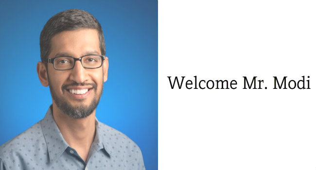 Google CEO Pichai backs ‘Digital India’ initiative