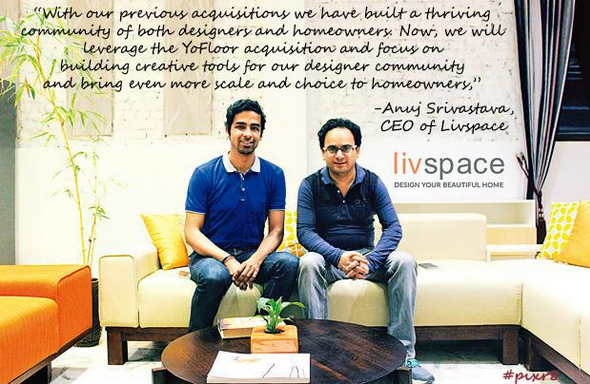 Acquisitions: Ex-Googler’s startup Livspace acquires mobile home designer YoFloor