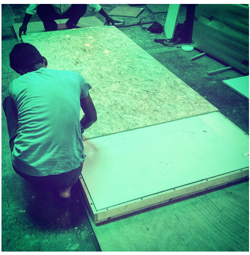 ‘Building Insulation Panels for our First Prototype’