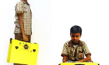 YELO - A Revolutionary Solar School Bag Transforms Into a Writing Desk