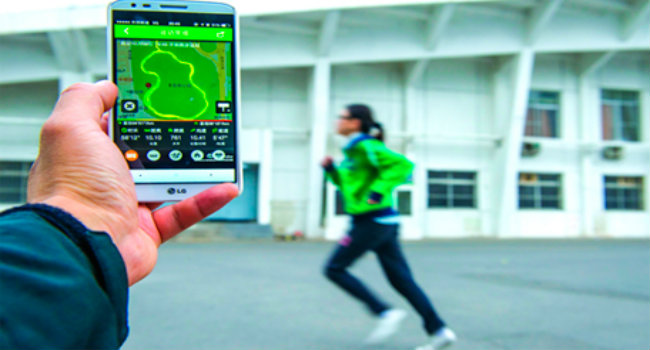 Craze of using Fitness apps rises in China