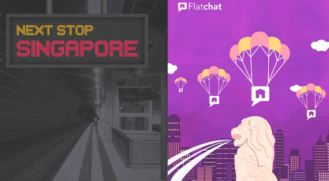 Flatchat goes International with Singapore Debut