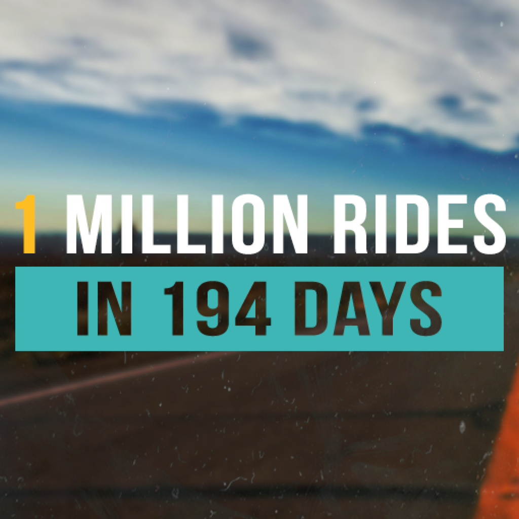 shuttl 1 million rides