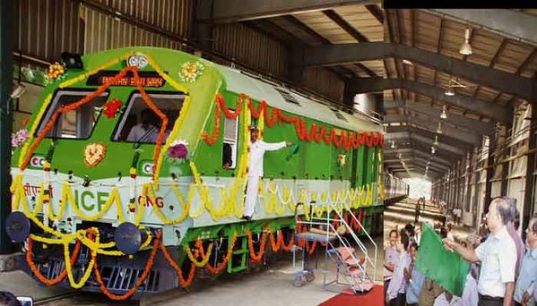 A Gift from Indian Railway, First CNG Train Has Been Launched in Haryana