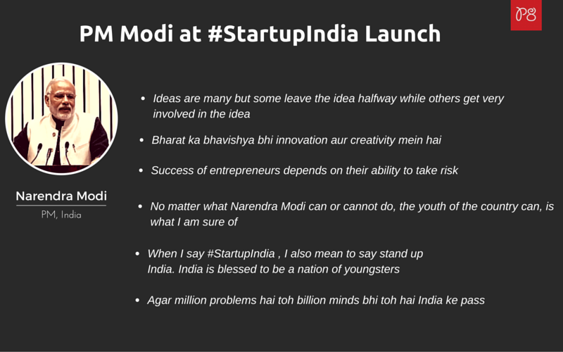 PM Modi at _StartupIndia Launch