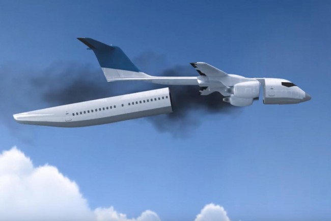 Russian Inventor designed ‘detachable cabins’ that can save lives during plane crash