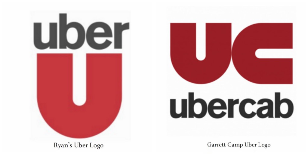 uber logo by ryan and garrett