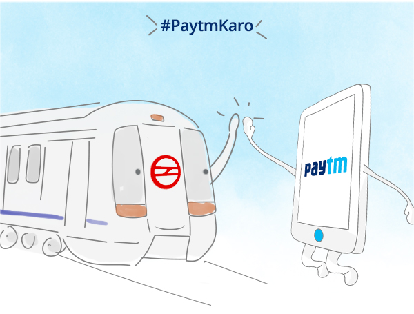 Now Recharge Your Delhi Metro Card Using Paytm!