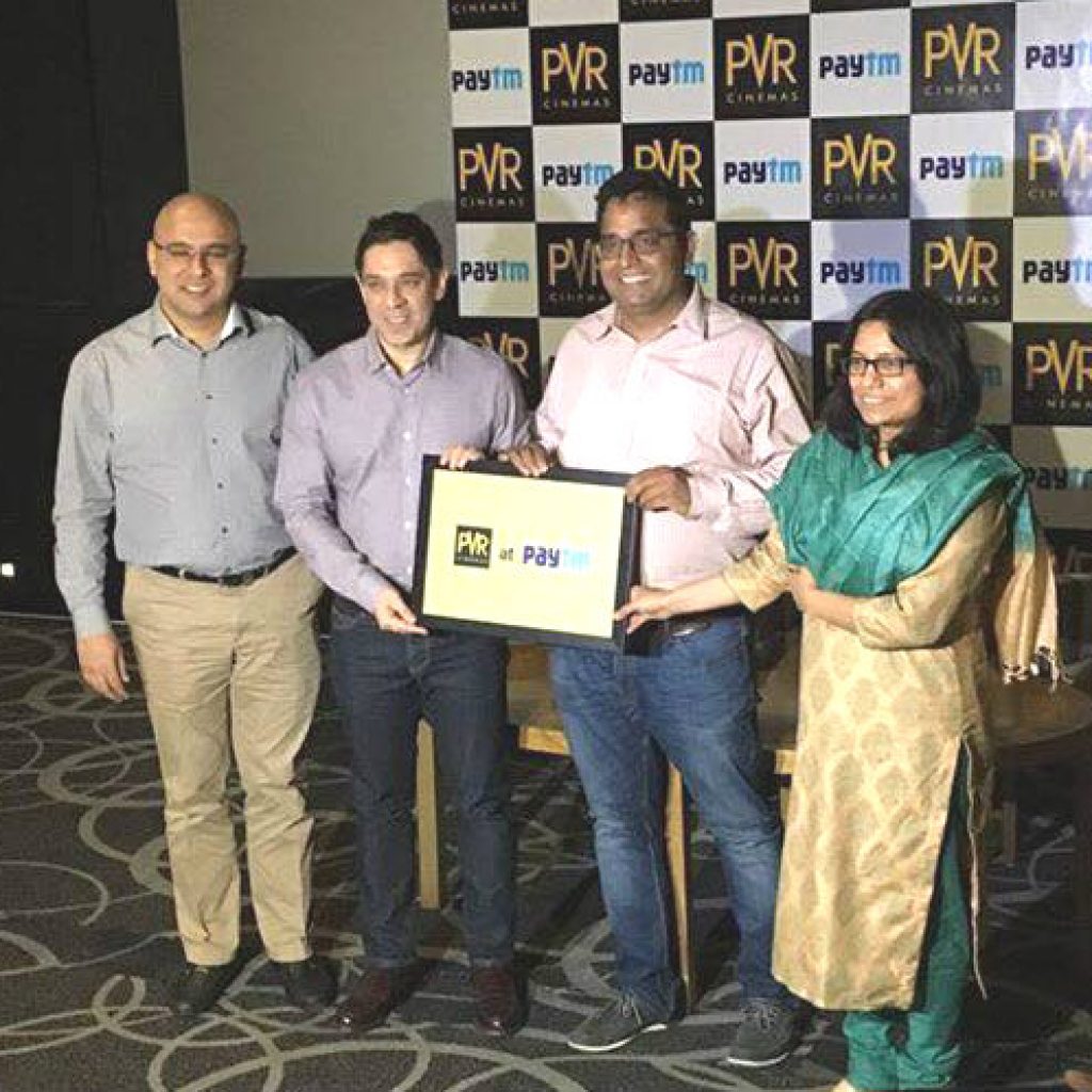 paytm and pvr