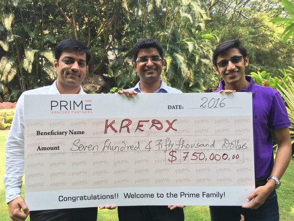 Prime Venture Partners Invests $750,000 in KredX