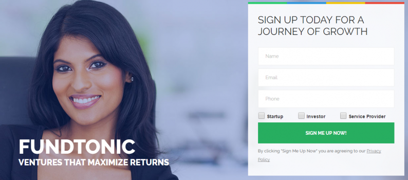 FundTonic – A Fin Tech Company Looking To Revolutionize Start-up Funding in India