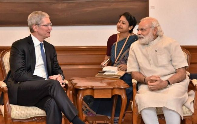 Apples Cook Meets PM Modi, Concluded a Four Day Trip to India