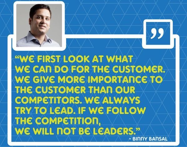 How Flipkart New CEO Binny Bansal Trying To Bring Back Its Old Team in Fight Against Amazon