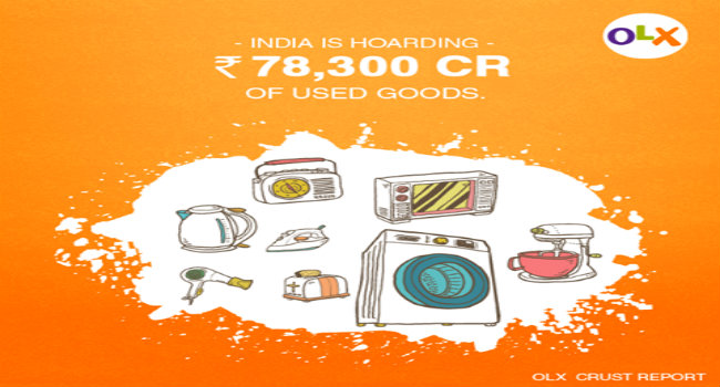 Indian Homes Have Rs 78,300 Cr Worth of Used Goods: OLX Report