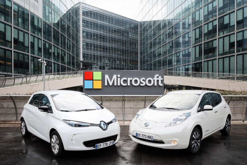 Renault-Nissan and Microsoft Partner to Deliver the Future of Connected Driving