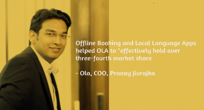 Innovation Helped us Hold Over 3/4th Market Share: Ola COO Pranay Jivrajka