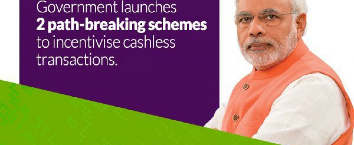 Prime Minister Unveiled 2 Lucky Draw Schemes To Promote Cashless India Vision