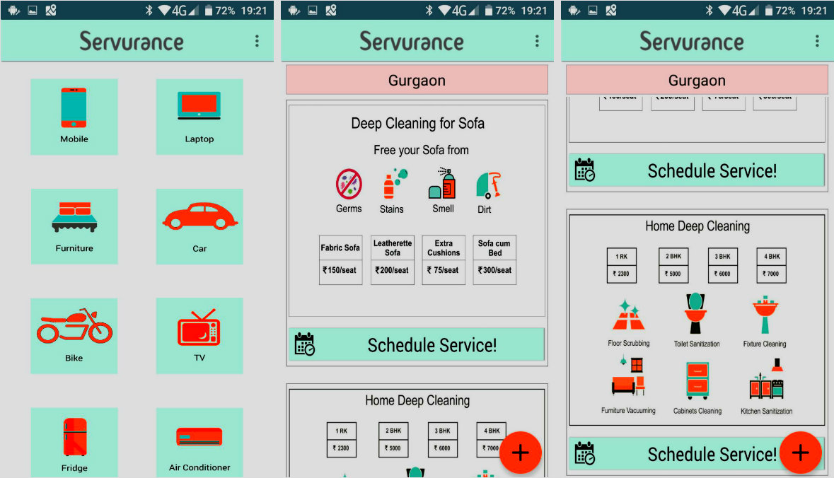 servurance app