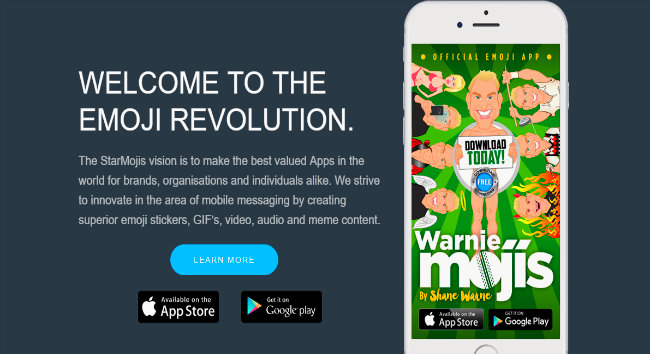 Australian Cricket Legend Shane Warne Launches The First Individual Emoji App for a Cricketer