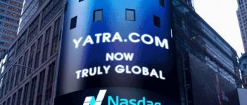 Yatra.com listed on nasdaq today