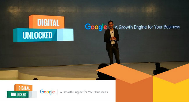 Sundar Pichai Announced Google Digital Unloack Initiatives For Small, Medium Business