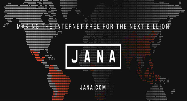 Jana to Launch Internet Browser With Free Data Service in India