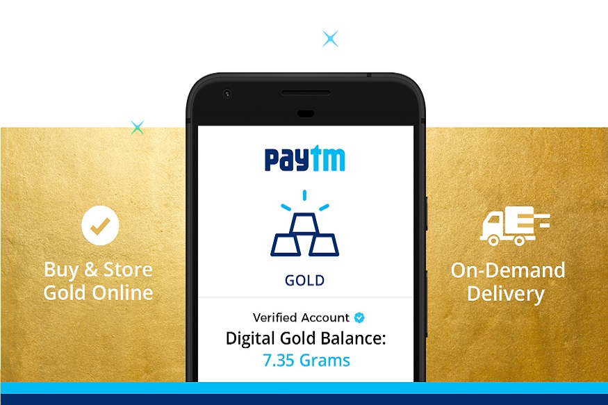 Now Get ‘Digital Gold’ As Cashback On Paytm