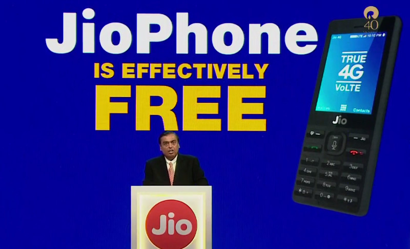 Reliance Jio Suspends JioPhone’s Pre-Booking