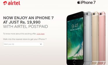 Bharti Airtel Is Selling iPhone 7 at Rs 7,777