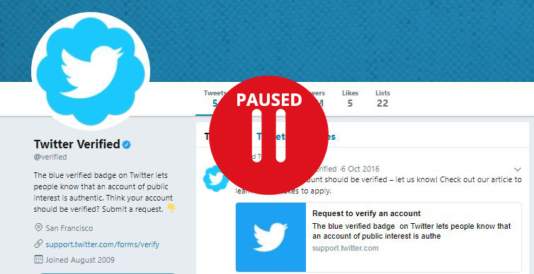 Know why Twitter Suspended Its Blue Check Mark Verifications