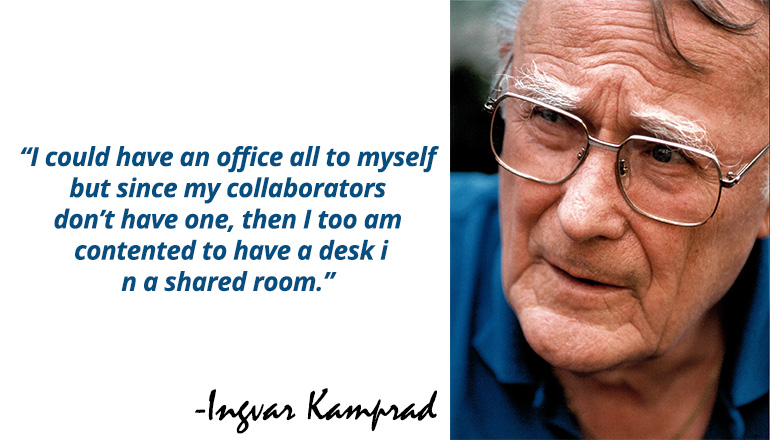 7 Quotes from The Biggest Entrepreneur of 20th Century 'Ingvar Kamprad