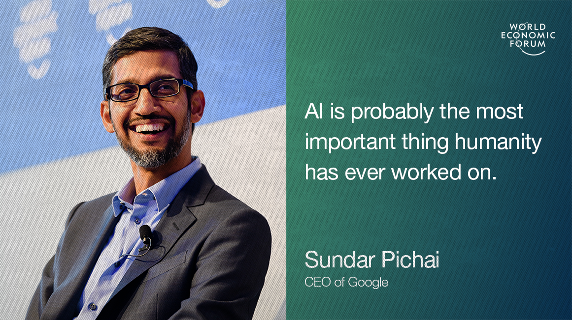 AI will be Bigger Than Electricity or Fire- Sundar Pichai, Google CEO