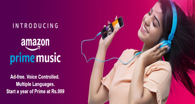 Amazon Launched Prime Music Service in India