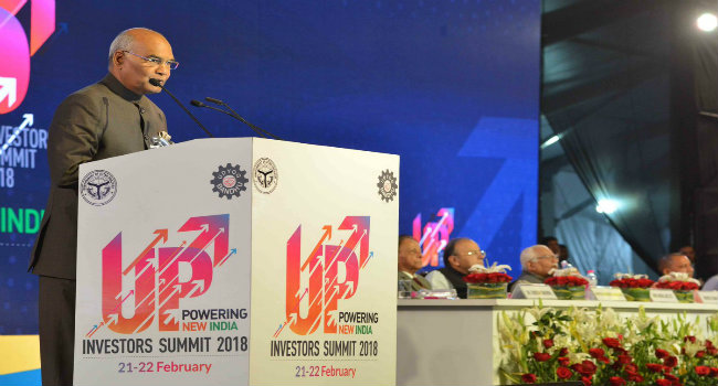 When Indian President Played Cricket at UP Investors Summit