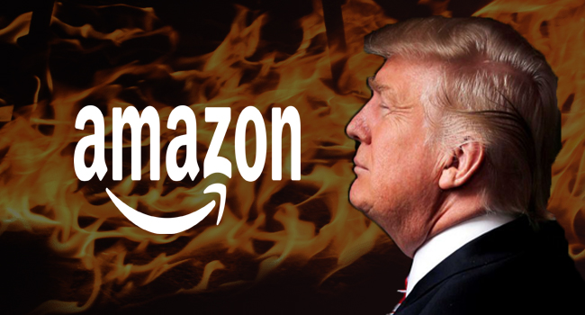 U.S President Lashes Out at Amazon for paying “No-Taxes”