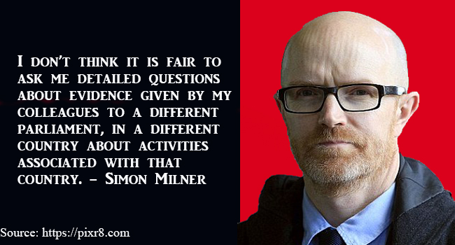 Simon milner quote