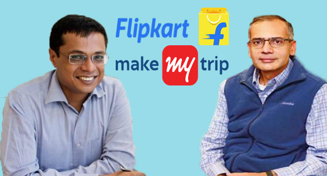 Flipkart Forays in Travel Market by Partnering with MakeMyTrip