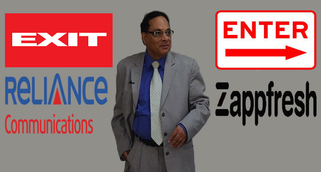 Zappfresh Appoints Former Reliance Communications CEO as Senior Advisor