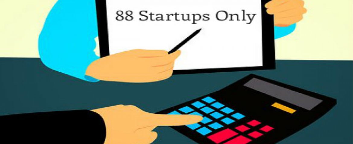 Only 88 Out of 8,756 DIPP Recognized Startups Received Tax Benefits in India