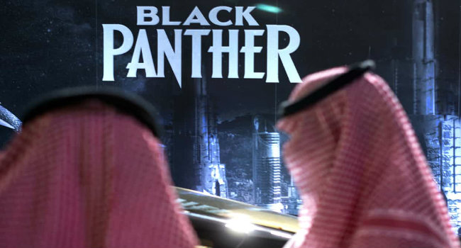 Saudi Arabia’s 35-year long cinema ban lifts with “Black Panther”