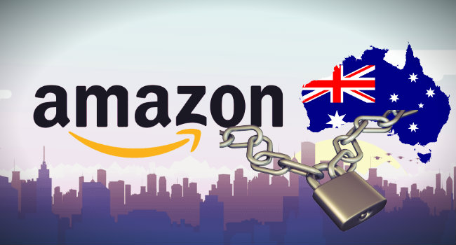 Amazon Blocks its US Website for Australian Shoppers over GST
