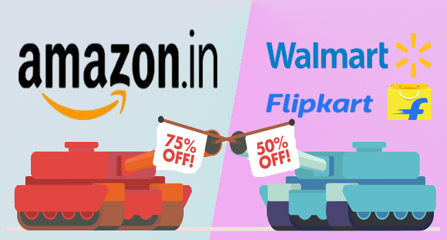 Amazon.in Raises $385.7 Mn Ahead of Price War Against Flipkart-Walmart