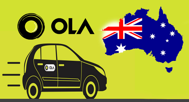 Ola To Expand Operations in 3 New Australian Cities