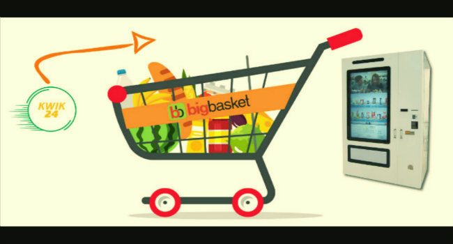 BigBasket in Talks to Acquire Vending Startup Kwik24