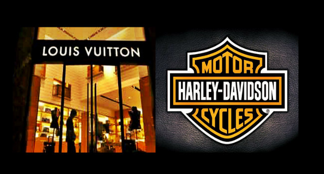 Luxury brands Harley Davidson, Louis Vuitton under IT Scan