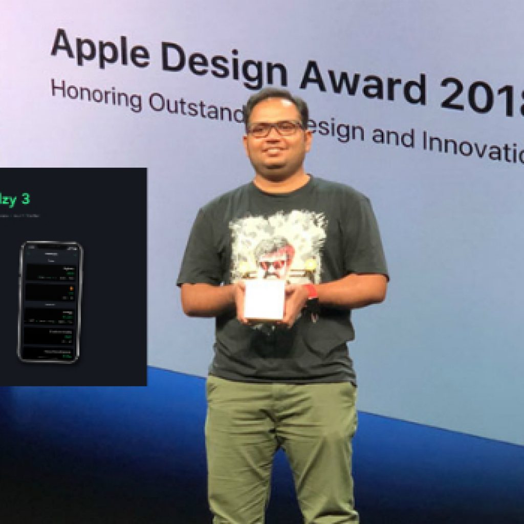 Raja-Vijayaraman-wins-Apple-Design-Award