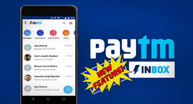 Paytm Inbox Brings New Amusing Features For Free