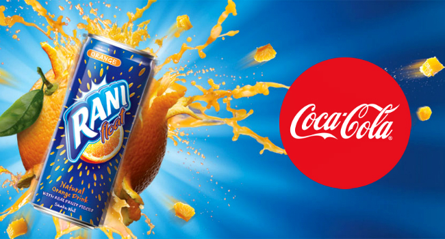 Coca Cola To Launch Its Rani Float Juice Brand in India